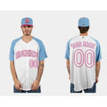 Youth Mexico Baseball ACTIVE PLAYER Custom White Blue 2023 World Baseball Classic Stitched Jersey