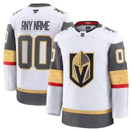Men's Vegas Golden Knights
White Away Premium Custom Jersey