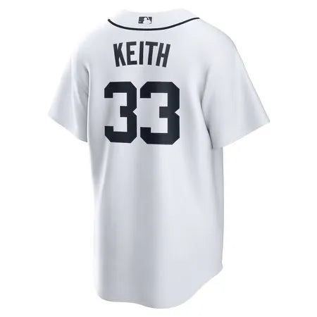 Men's Detroit Tigers #33 Colt Keith
White Home Replica Jersey