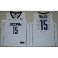 Huskies #15 Kemba Walker White Basketball Stitched NCAA Jersey