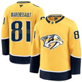 Men's Nashville Predators #81 Jonathan Marchessault
Gold Home Premium Jersey