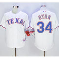Rangers #34 Nolan Ryan White Cool Base Stitched MLB Jersey