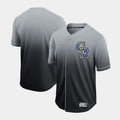 Men's Colorado Rockies Blank Black Fade Stitched MLB Jersey