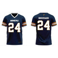 Men's UTEP Custom Navy Stitched Football Jersey W09Z