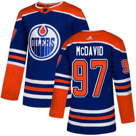 Men's
Edmonton Oilers #97 Connor McDavid Royal Blue Stitched NHL Jersey