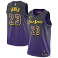 Unisex Los Angeles Lakers #23 LeBron James
Purple 2024/25 Swingman City Edition Player Jersey