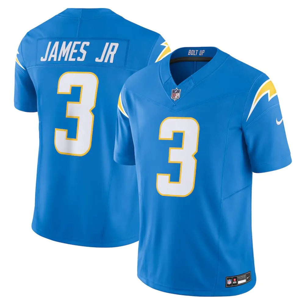 Men's Los Angeles Chargers #3 Derwin James Jr. Powder Blue Vapor F.U.S.E. Limited Jersey (Blue)