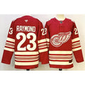 Men's Detroit Red Wings
#23 Lucas Raymond Red 2025-26 Centennial Premium Stitched Hockey Premium Jersey
