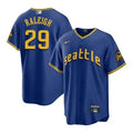 Men's Seattle Mariners #29 Cal Raleigh
Blue Home Replica Jersey