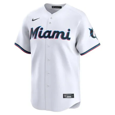 Men's Miami Marlins #22 Sandy Alcantara
White Home Limited Player Jersey