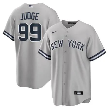 Men's New York Yankees #99 Aaron Judge
Gray Big & Tall Road Replica Player Jersey