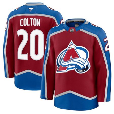Men's Colorado Avalanche #20
Ross Colton Burgundy Home Premium Jersey