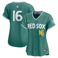 Women's Boston Red Sox #16 Jarren Duran
Green 2025 City Connect Limited Player Jersey